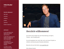 Tablet Screenshot of felixbruder.com